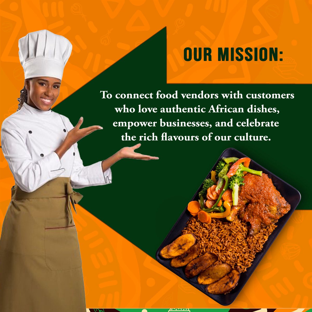 afroeatuk's tweet photo. Welcome to AfroEat, where food vendors thrive, and African cuisine shines! 🌍

Click the link in our bio, and let’s take your food business to the next level. 

#AfroEat #AfricanCuisine   #AfricanFood #ukfood #africanfoodinuk #Ukfoodvendor #TasteAfrica #VendorCommunity https://t.co/cwgjJSSd70