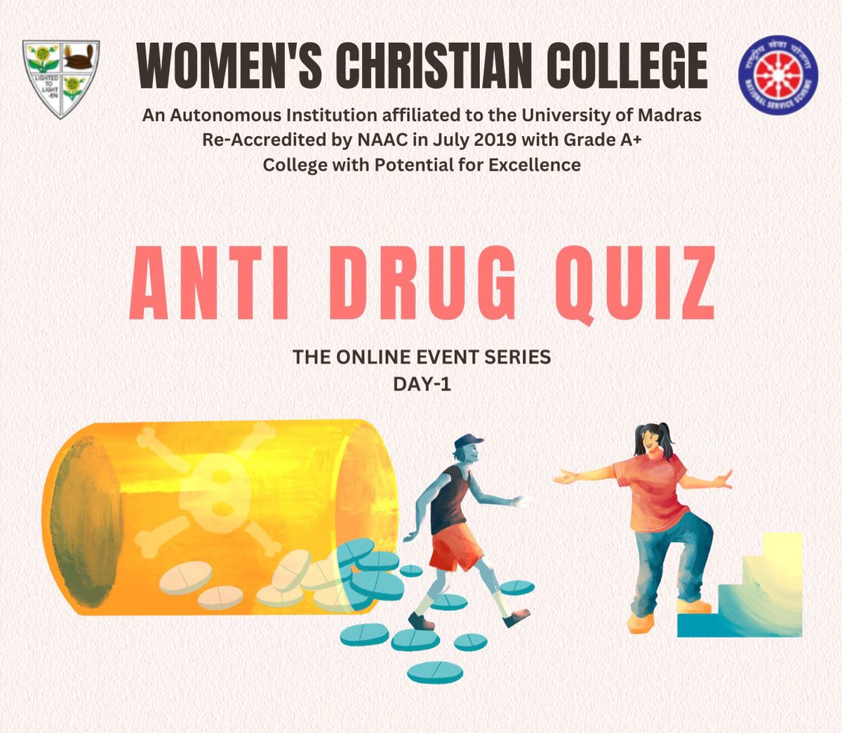 nsswcc3's tweet photo. Let's take a step towards a healthier, drug-free future. Stay tuned for more engaging events! https://t.co/XXgbDOaqlV