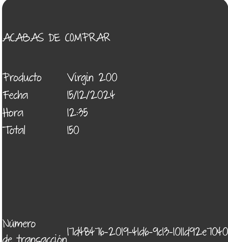 hgarrik's tweet photo. @virginmobilemx @IFT_MX @Profeco Y ya para rematarla, adjunto la evidencia de la última compra de paquete que se hizo con todo y número de transacción, hora y fecha en que se realizó dicha compra...

#quefeoqueseanasí

@virginmobilemx @IFT_MX @Profeco @AtencionProfeco https://t.co/B5lYT7k50N