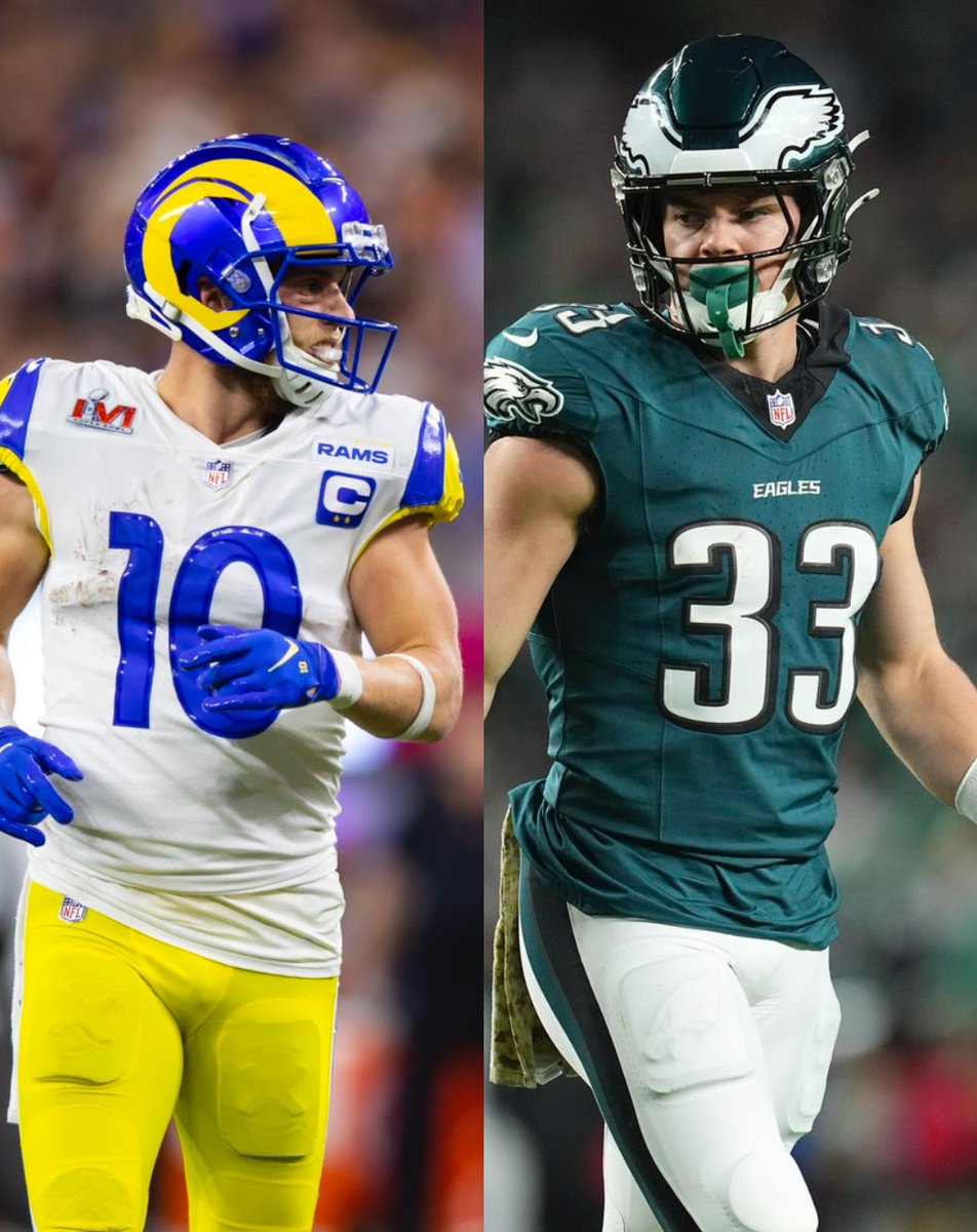 I don’t think the world is ready for the Cooper Kupp vs Cooper DeJean battle on Sunday Afternoon Football.