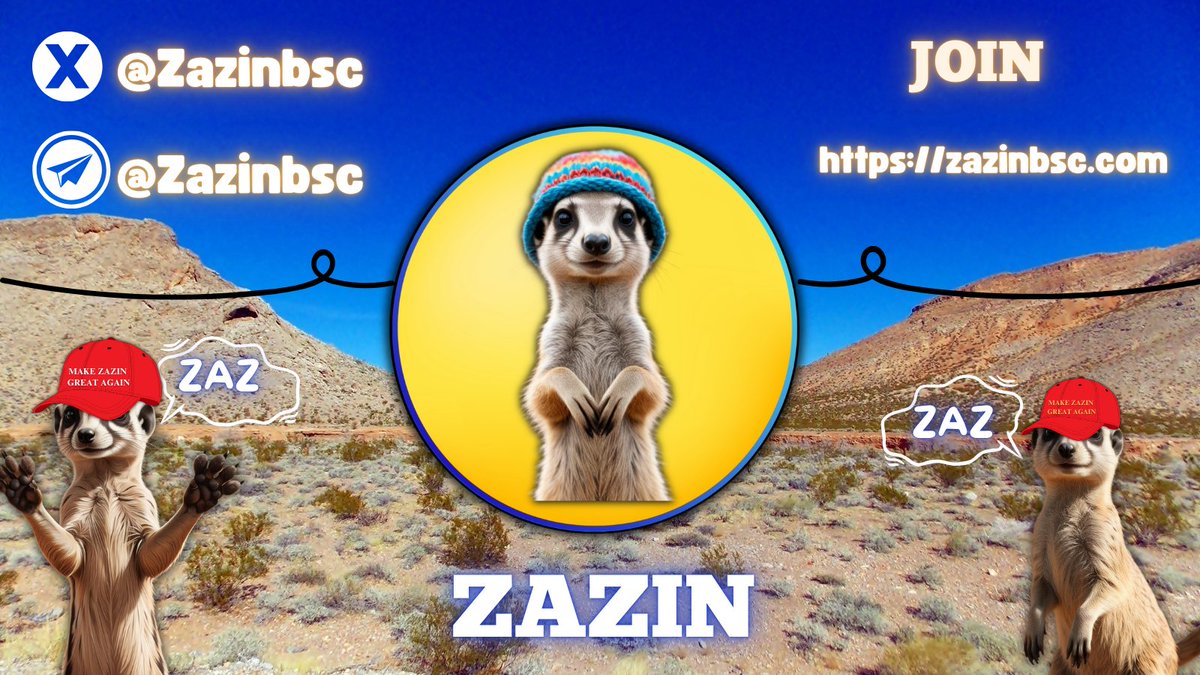 Only 3 days until the start of the pre-sale, are you ready?

Pre-sale:

presale.zazinbsc.com

#Memecoin #Presale #BSC