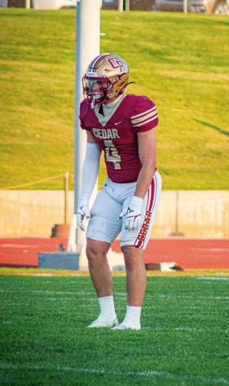 Congrats JT! Voted 2nd Team All Region as LB! Only played in half of the region games due to injury and was still toward the top of the region in tackles! #pulltherope