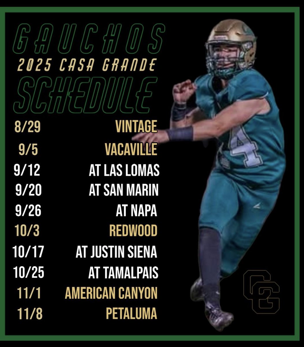 2025 Schedule