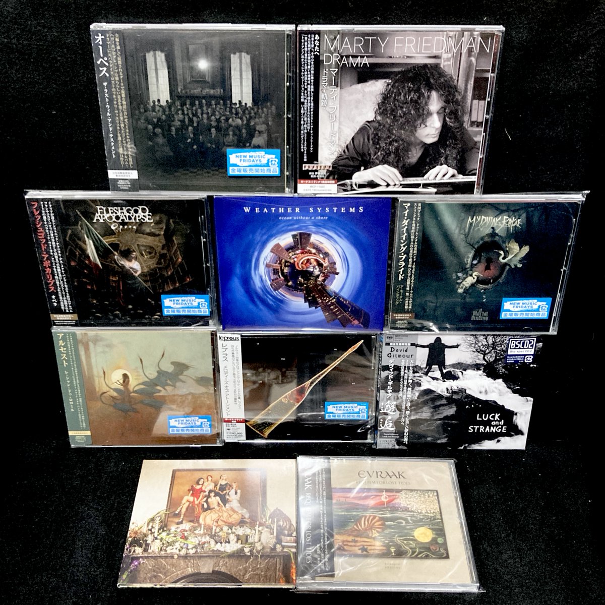 youcharist's tweet photo. YOUCHARIST'S 2024 BEST ALBUM OF THE YEAR PICKS,
1 OPETH
2 Marty Friedman
3 WEATHER SYSTEMS
4 MY DYING BRIDE
5 FLESHGOD APOCALYPSE
6 DAVID GILMOUR
7 LEPROUS
8 ALCEST
9 EVRAAK
10 THE LAST DINNER PARTY
現時点(もしCEMETERY SKYLINEを買っていたらベスト5には入っているかも) https://t.co/EKA8HjAdXa