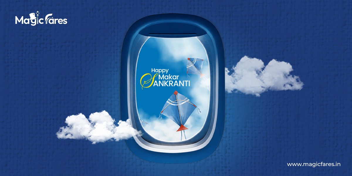 MagicFaresdeals's tweet photo. ✈️ Let your dreams take flight this Makar Sankranti!
🪁 Magicfares wishes you skies full of color and journeys full of joy.
#magicfares #makarsankranti2025 https://t.co/xX5NtTtynh