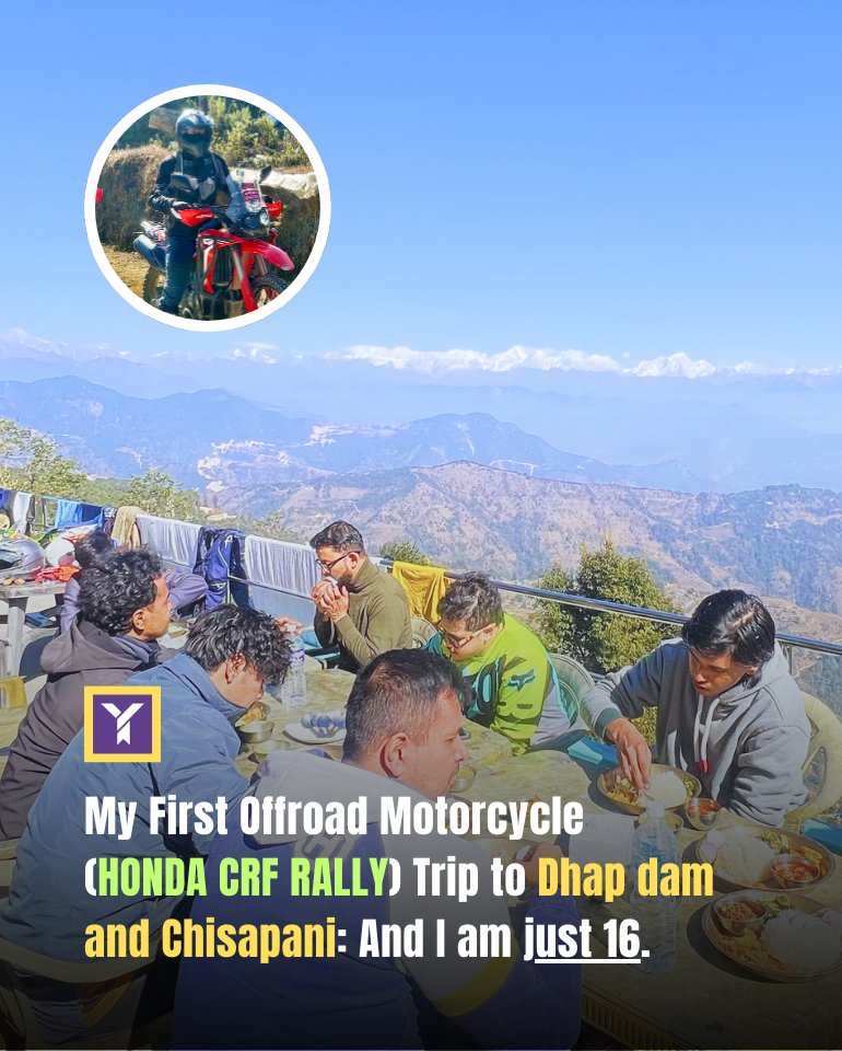 ⍟ As a freshly licensed 16-year-old (just 50 days into my riding journey!), I wanted to experience my first offroad motorbike trip.​
⌲ yentra.com/threads/my-fir…