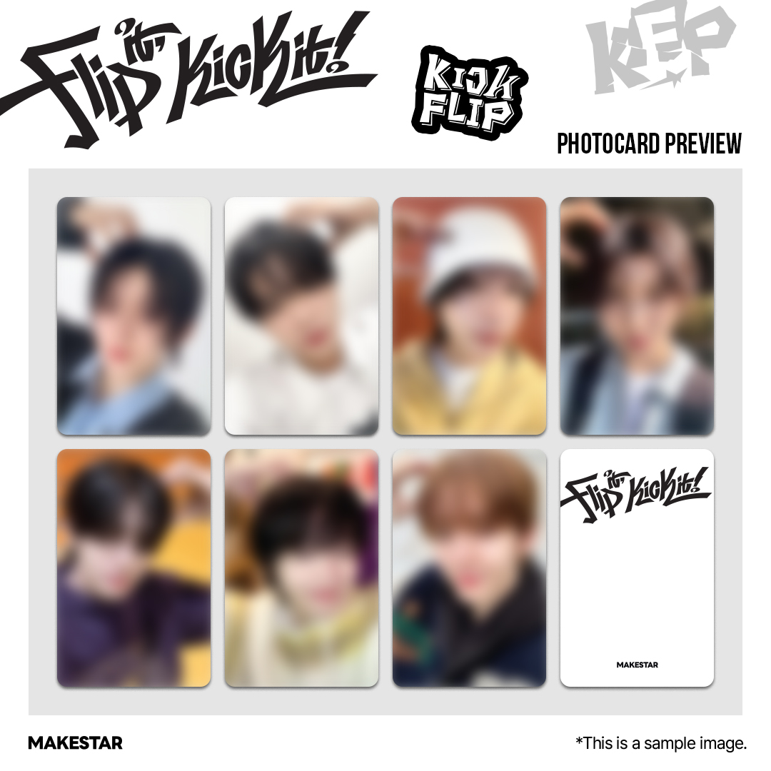 KickFlip 미니 1집 [Flip it, Kick it!] Pre-Order Photocard Event