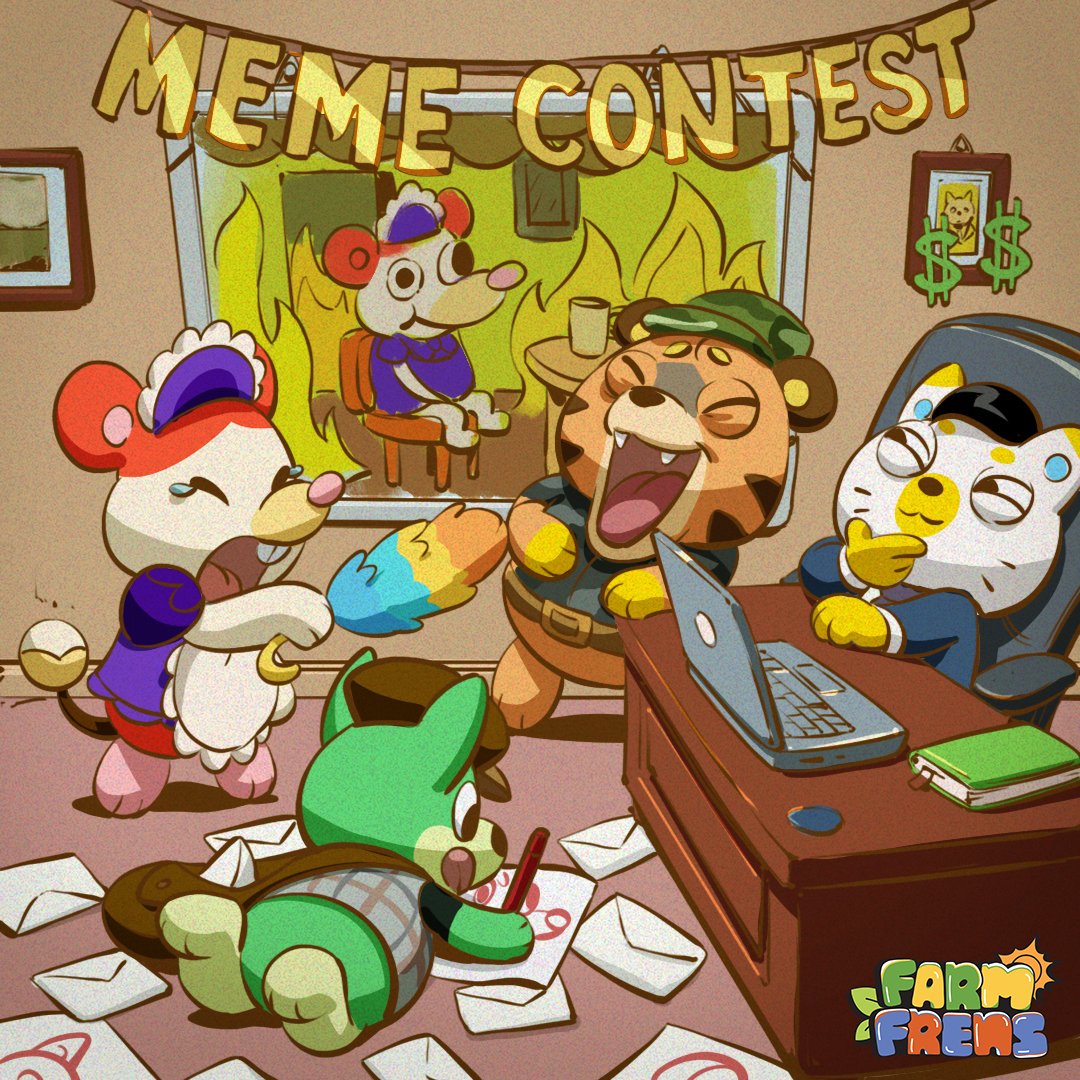 🌾 FRENLY 3-DAY MEME CONTEST 🌟

Wk 1 Theme: Everyday Hero Stories 🦸🏻
Use Salary/Mail/Maid/Military Frens in new memes! ✨
🏆 Best Meme: 3,000 $DIRT
🎖️ 2nd Place: 2,000 $DIRT
🎉 3rd Place: 1,000 $DIRT
✍️ BONUS: Surprise rewards for multiple entries ⁉️

🔹 How to Enter:
1️⃣ Post