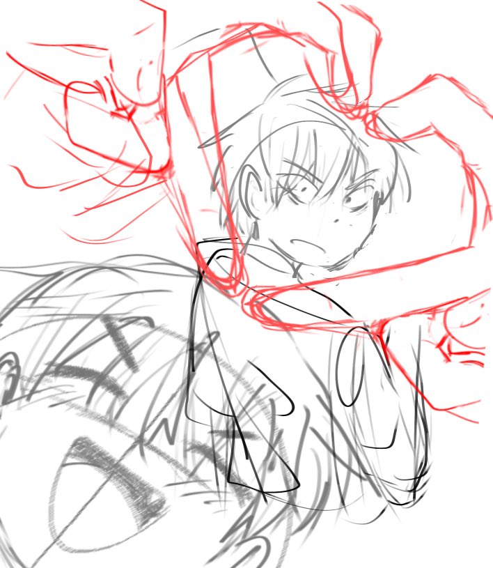 muffinlu_'s tweet photo. This is the sketch btw loll😭 https://t.co/OxCSx2zM4U