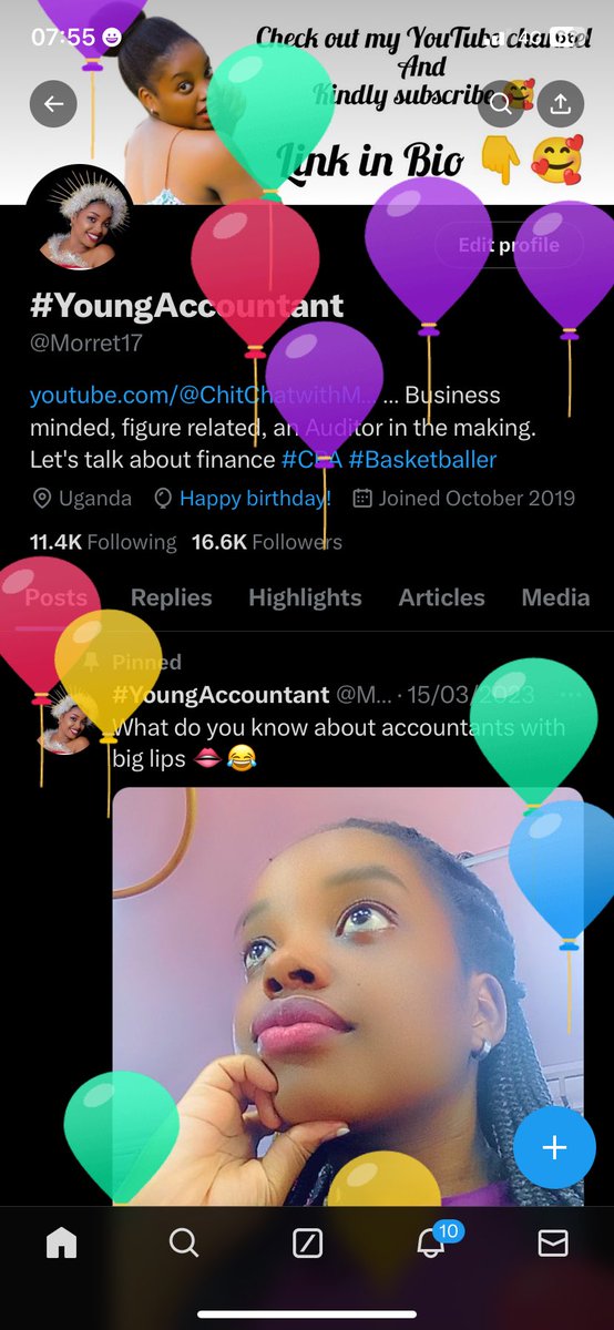 Morret17's tweet photo. Happy birthday 🎈 to me 🥰 https://t.co/EtqPPl24bk