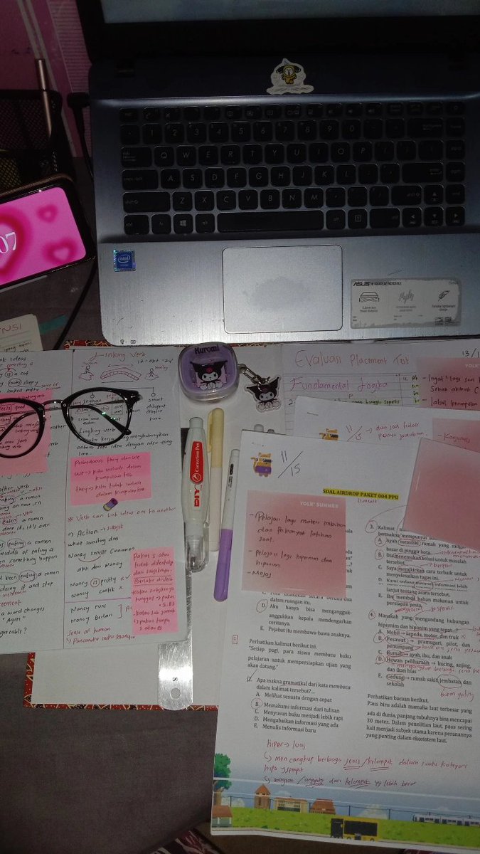 vocaseyy's tweet photo. Λ౨ৠ13-01-'25 #amiiprogres #studyprogres'π
Kelupaan mau up kemarin, kemarin latsol, ngerjain aidrop, ngerjain placement test π€―, habit, dan evaluasi yang membutuhkan waktu banyak. https://t.co/S6Eu4qhsTb