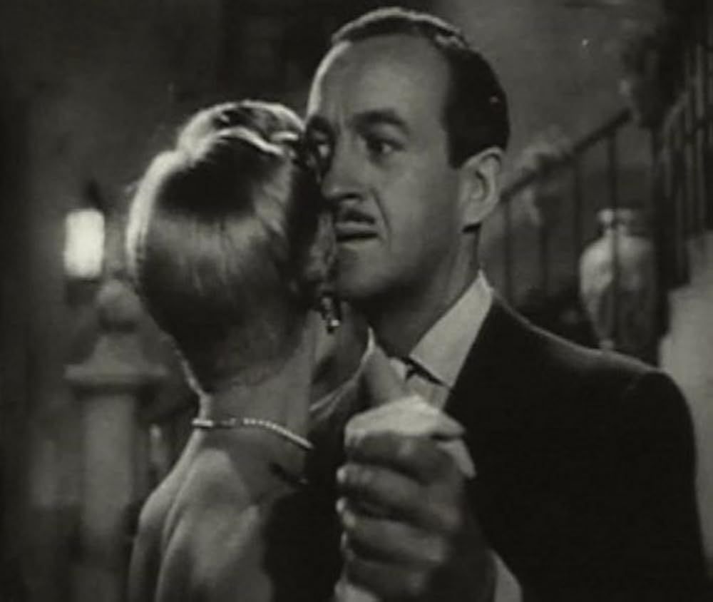 TalkingPicsTV's tweet photo. A case of mistaken identity in the FOUR STAR PLAYHOUSE at 6am on #TPTV

⭐ Stars #DavidNiven #MarthaHyer #HalBaylor in 'Meet a Lonely Man'. https://t.co/MkJdeCod54