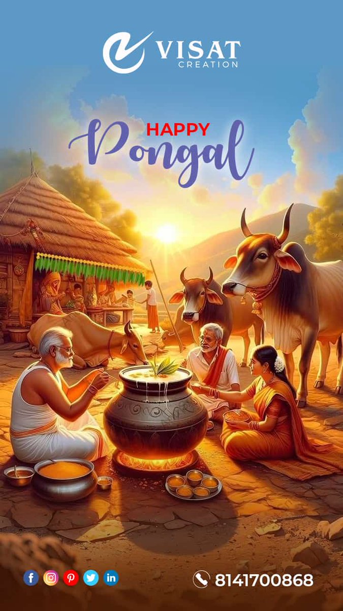 VISATVIRAL's tweet photo. Happy Pongal! https://t.co/wDDh6wG2PV