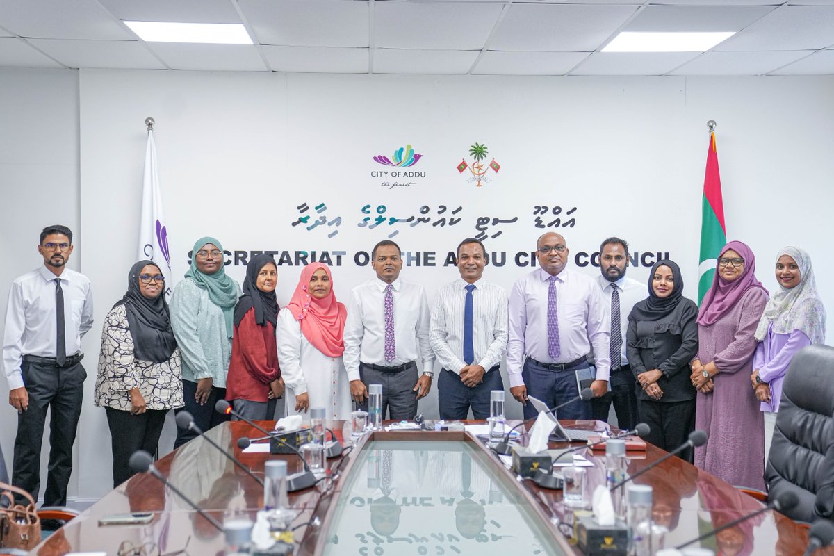 ncsgovmv's tweet image. National Careers Service and SAILS team engaged with the Secretariat of Addu City Council to explore collaboration opportunities aimed at enhancing employability and addressing current challenges.

@AdduCityCouncil  @SAILSProjectmv  @MoHEmv  

#ncsgovmv #outreachprograms