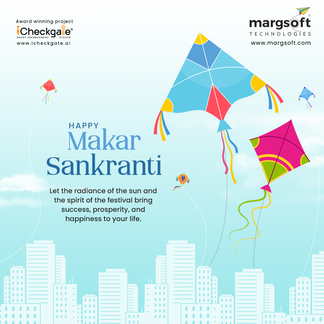 MARGSOFT_Tech's tweet image. As the kites soar high and the harvest season begins, we celebrate the spirit of new beginnings, positivity, and growth this Makar Sankranti.

MARGSOFT Technologies (P) Ltd. Wishes You a Joyous Makar Sankranti!!

#makarsankranti #happyharvest #margsofttechnologies #ai #itservices