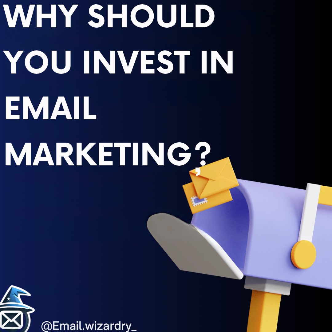 wisdom_mandah's tweet photo. Good morning 📨
#Emailmarketing #email #copywritting #ROI https://t.co/Gdde883Gc9