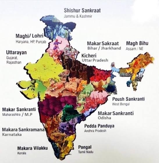 SpeckOfDust79's tweet photo. 1/5 🌾 Markar Sankranti (also known as Poush Sankranti in some regions) is one of the most widely celebrated festivals of Bharat. It marks the transition of the Sun into Capricorn, signifying the end of winter and the beginning of harvest season. #MarkarSankranti https://t.co/iGuM1ZFyW0