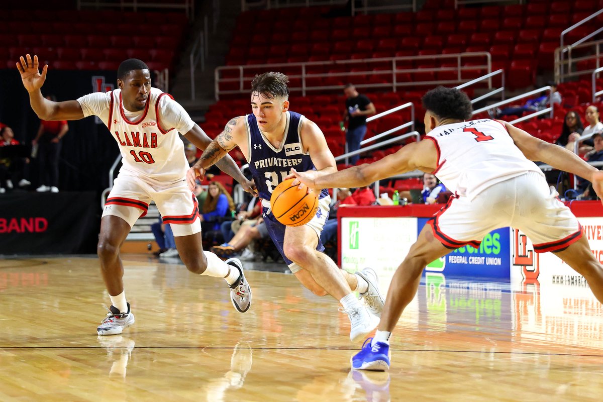 New Orleans Men’s Basketball (@privateershoops) on Twitter photo Great team win tonight in Beaumont ‼
- Four in double-figures.
- All eight who played scored.
- <a href="/cedquavious_h/">Cedquavious Hunter</a> with 12, <a href="/therealmjthomas/">Therealmjthomas</a> with 9 rebounds.
- <a href="/thtboiko/">Kohen Rowbatham</a> with career-high 10 in first start.
𝗥𝗘𝗖𝗔𝗣 🔽
unoprivateers.com/news/2025/1/13…
#NOLAsTeam ⚔ Great team win tonight in Beaumont ‼
- Four in double-figures.
- All eight who played scored.
- <a href="/cedquavious_h/">Cedquavious Hunter</a> with 12, <a href="/therealmjthomas/">Therealmjthomas</a> with 9 rebounds.
- <a href="/thtboiko/">Kohen Rowbatham</a> with career-high 10 in first start.
𝗥𝗘𝗖𝗔𝗣 🔽
unoprivateers.com/news/2025/1/13…
#NOLAsTeam ⚔