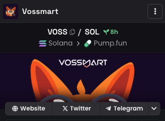 vossmart's tweet photo. 🚀 $VOSS is now live on DexScreener!

We’re excited to announce that $VOSS has officially been registered on DexScreener, making it easier for the community to track performance and activity. This is a major step forward in building trust, transparency, and visibility for our project. 🦊✨

🔗 Check it out here: https://t.co/DySW6lRInu

This is just the beginning. Stay tuned for more updates as we continue to grow together!

“Join the Movement Toward Smarter Decisions!”

#VOSS #DexScreener #SmarterCommunity #AIAgent #memecoin