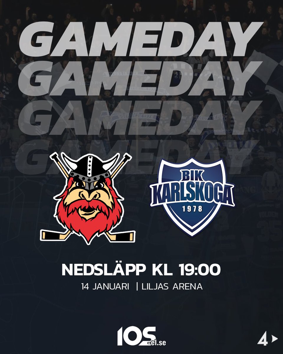 Nybro borta!

BIK jagar sjätte raka vinsten när man ikväll möter Nybro Vikings i Liljas Arena 🏒 

Hur slutar kvällens match, tror du? 

#BIKKarlskoga #StoltaBIKARE