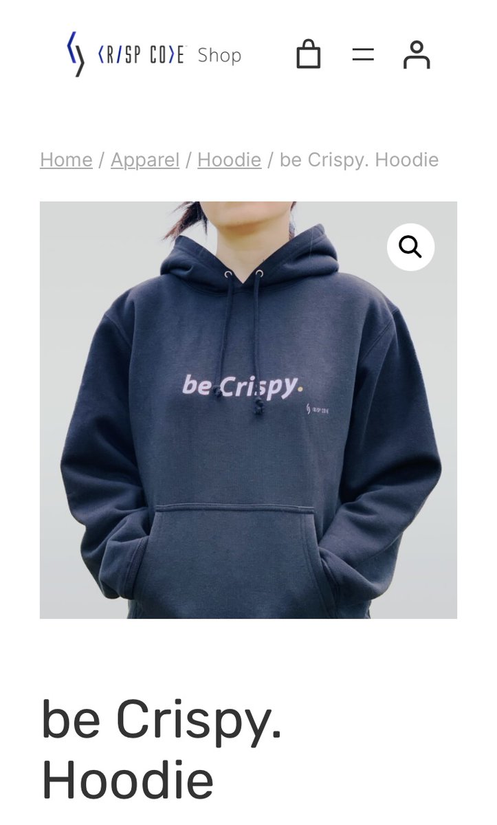crispcode_inc's tweet image. shop.crispcode.co.jp

中の人オススメ商品は、こちらのパーカーです！
裏起毛になっていて、寒い季節に大活躍しますよ〜✊🏻
ぜひぜひご覧になってみてください😘