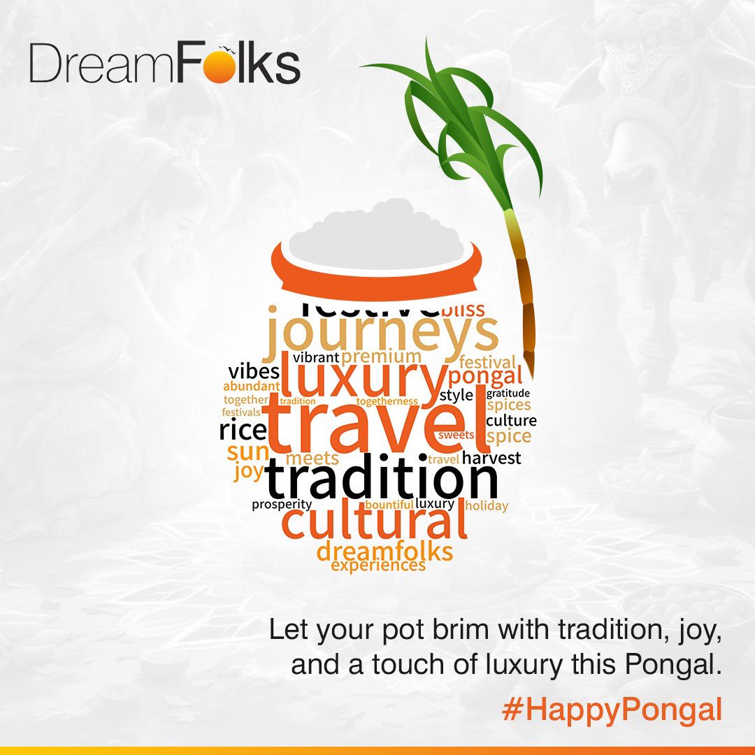 Wishing you a joyful Pongal filled with prosperity, happiness, and the warmth of togetherness. Celebrate the harvest season with cheer!
.
.
#HappyPongal #HarvestHappiness #DreamFolks #FestivalOfHarvest