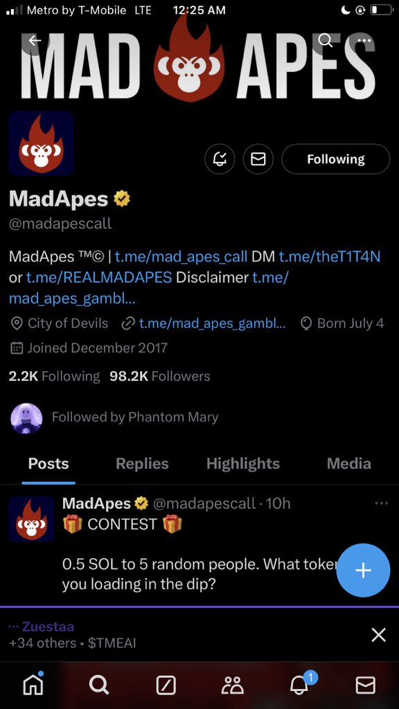 ITOLDYAMOFO's tweet photo. @kingstaccz This is mad apes 98,000 followers bro please do this please!!!!!!!! https://t.co/Yj2lwz2oxk