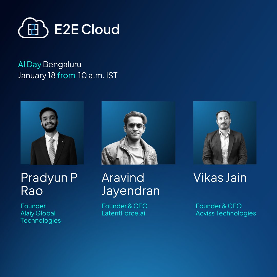 E2E Networks tweet media