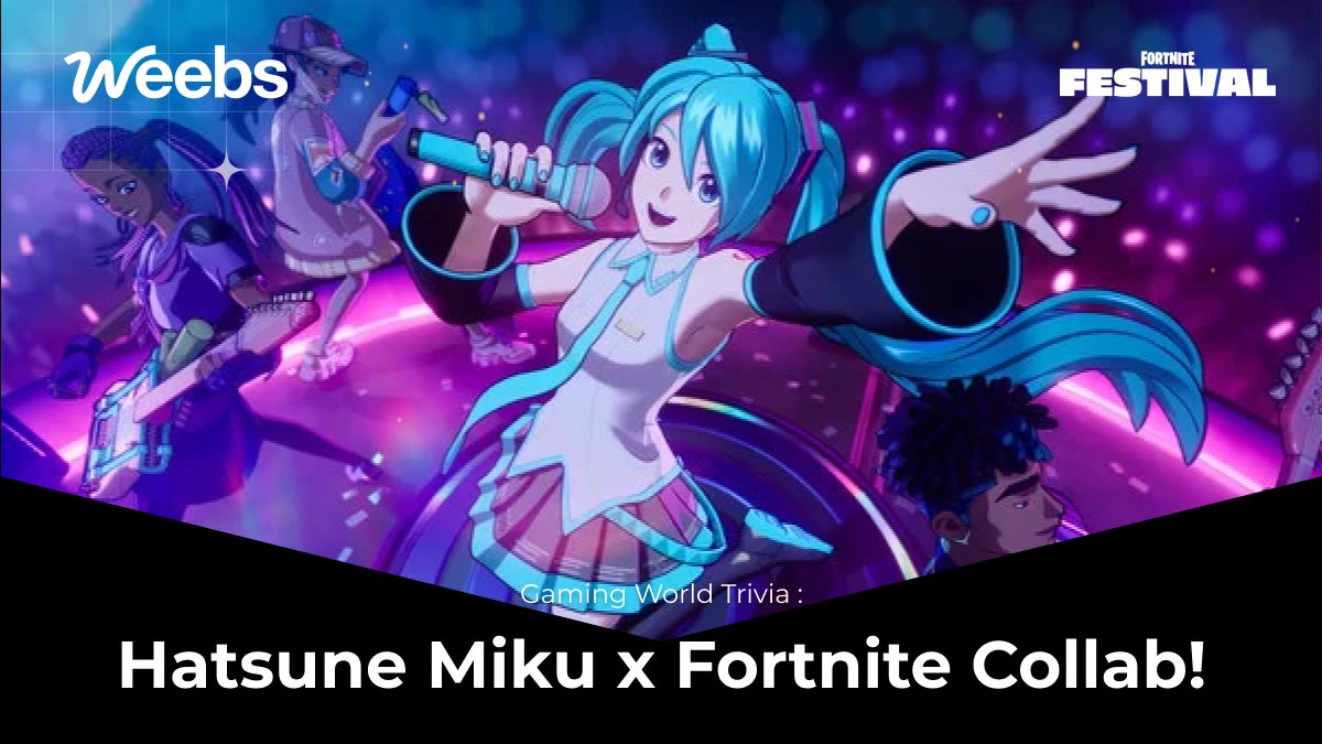 The Fortnite Festival has just confirmed an exciting collaboration with the virtual idol herself - Hatsune Miku! 

Get ready to experience a one-of-a-kind crossover as the iconic Vocaloid brings her vibrant energy and music to the world of Fortnite. Hatsune Miku is making her