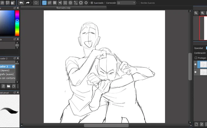 i had to do this pose for a commission...... and i love it sm.... i cant stop staring at it i dont want to continue😭😭😭 