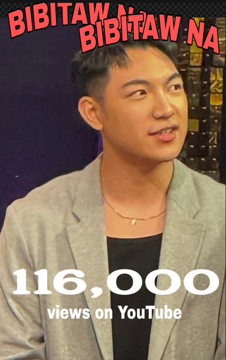 "Bibitaw Na" official music video by #Darren <a href="/Espanto2001/">Darren</a> has surpassed 116,000 views on YouTube!

Congratulations Darren🥳

Keep streaming!
📍youtu.be/M6IvdJjV6ZA?si…