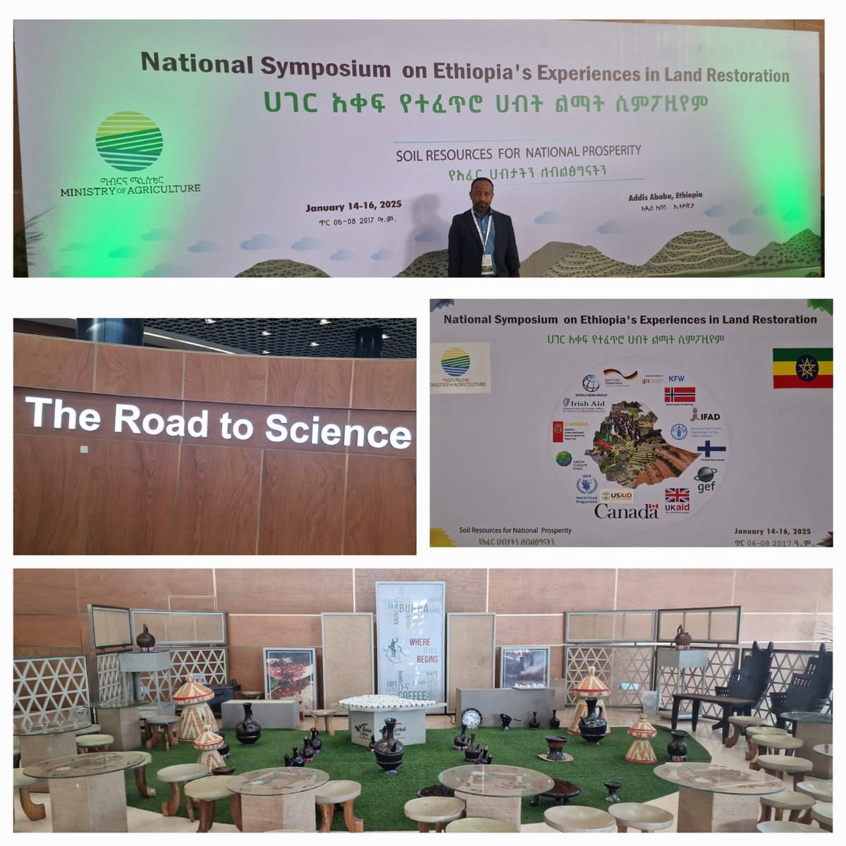 Tesfaye_Sida's tweet photo. #KickingOff National Symposium on Land Restoration, great to witness that Soil is the core theme of the workshop. #SoilHealth @CIMMYT https://t.co/XUMrqNH7yf