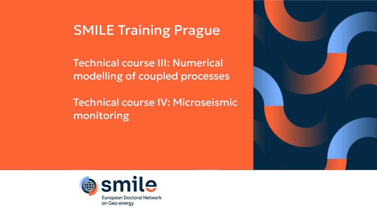 SMILE European Doctoral Network on Geo-energy tweet media