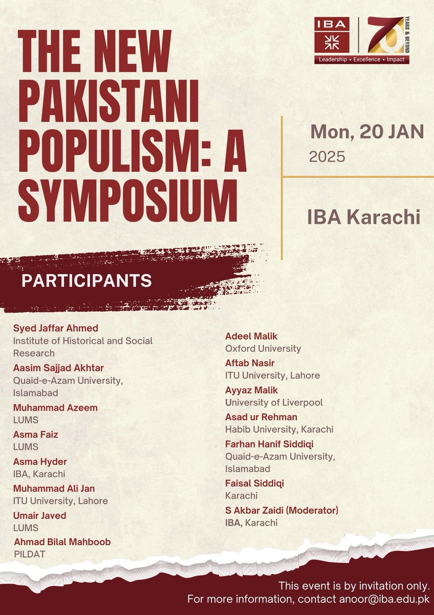 S Akbar Zaidi (@edibakarachi) on Twitter photo looking forward to the Symposium on The New Pakistani Populism at the IBA <a href="/umairjav/">Umair Javed</a> <a href="/ABMPildat/">احمد بلال محبوبAhmedBilalMehboob</a> <a href="/AasimSajjadA/">Aasim Sajjad Akhtar</a> <a href="/ibakhiofficial/">IBA Karachi</a> <a href="/AdeelMalikOx/">Adeel Malik</a> <a href="/AyyazMalick/">MaliCk AyyaZ</a> <a href="/FarhanHSiddiqi/">Farhan Siddiqi</a> <a href="/faiz_asma/">Asma Faiz</a> <a href="/sess_iba/">School of Economics and Social Sciences(SESS), IBA</a> looking forward to the Symposium on The New Pakistani Populism at the IBA <a href="/umairjav/">Umair Javed</a> <a href="/ABMPildat/">احمد بلال محبوبAhmedBilalMehboob</a> <a href="/AasimSajjadA/">Aasim Sajjad Akhtar</a> <a href="/ibakhiofficial/">IBA Karachi</a> <a href="/AdeelMalikOx/">Adeel Malik</a> <a href="/AyyazMalick/">MaliCk AyyaZ</a> <a href="/FarhanHSiddiqi/">Farhan Siddiqi</a> <a href="/faiz_asma/">Asma Faiz</a> <a href="/sess_iba/">School of Economics and Social Sciences(SESS), IBA</a>