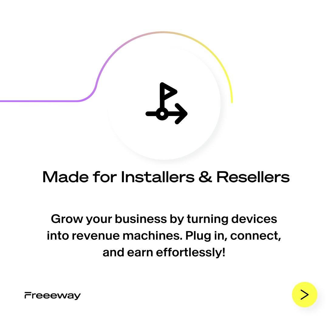 FreeewayIoT's tweet image. Meet myFreeeway Hub for smart device resellers & installers 🌐
💌 us at contact@freeeway.com
#IoT #FlatRate #software #subscriptions #InternetofThings