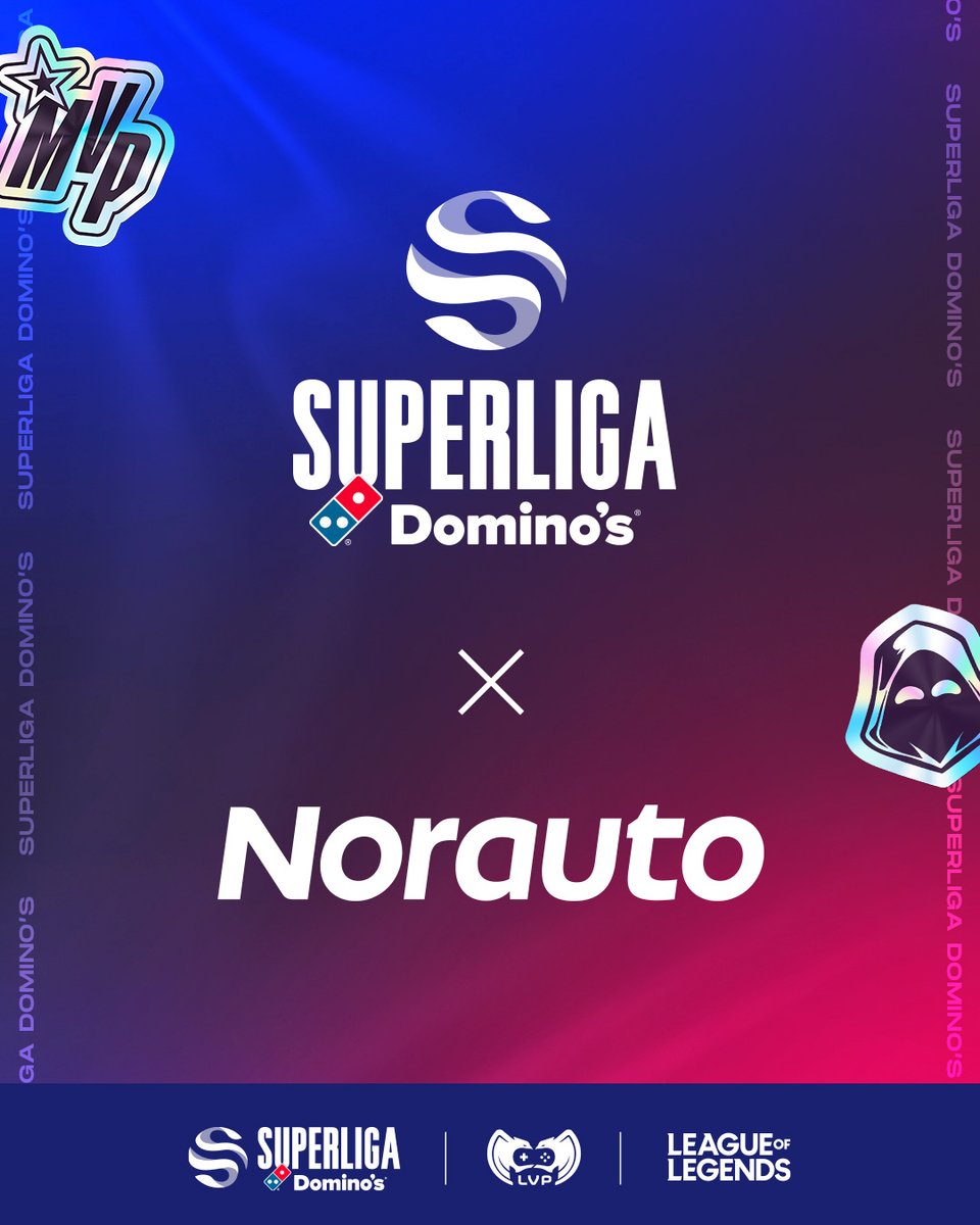 NorautoEspana's tweet photo. 🎮 Así es, ¡somos Patrocinadores Oficiales de la @LVPesLoL de @lol_es ! ⚔️ ¡Volvemos al territorio del #streaming, al #gaming y a los #eSports!, y lo hacemos de la mano de la @LVPes del @GRUPMEDIAPRO 🤌🏻 

#LeagueOfLegends #Superliga2025 #NorautoEspaña https://t.co/ayLIMlSbqo