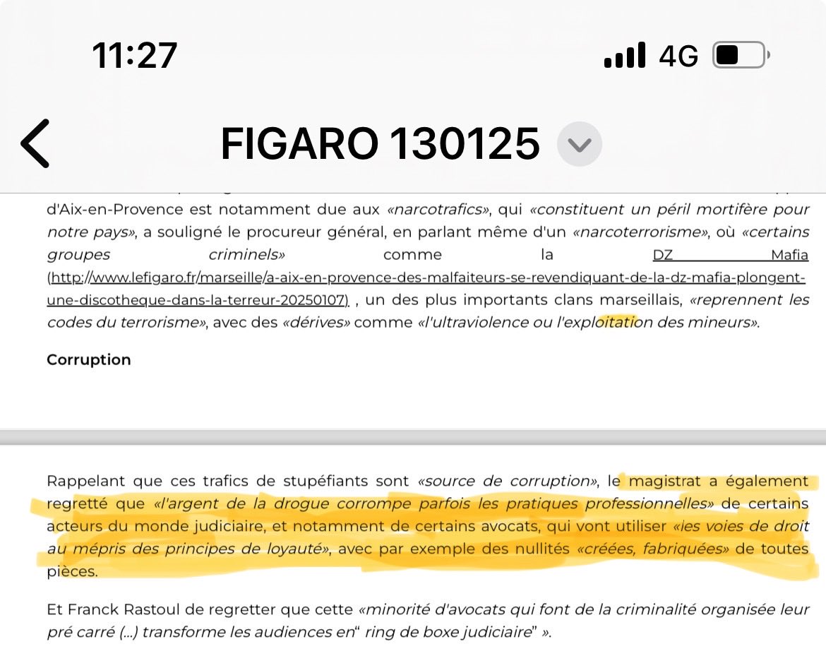 Les « certains avocats » qui traquent les violations de la loi,font vivre l’Etat de droit, soumettent au juge la question de la validité des procédures sont les meilleurs d’entre nous!
Ils sont l’honneur du barreau.
Les insultes ça suffit!