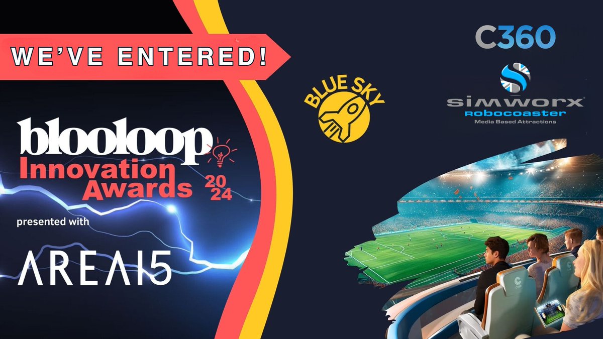 We are so excited to be taking part in the BlooLoop Innovation awards in the Blue Sky category with the C360! 🏅

Click the link to take a look over on the Blooloop Innovation Awards website : loom.ly/gRPGVsM

You can vote this week, January 15-16, 2025 💙