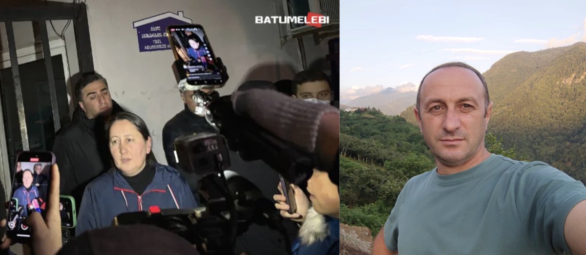 RSF_inter's tweet photo. #Georgia: RSF calls for an impartial investigation into the detentions of Mzia Amaghlobeli, founder and director of @Batumelebi_ge and @netgazeti, and Batumebeli cameraman Guram Murvanidze. They must be immediately released. https://t.co/Ru2xA0TfjL https://t.co/5a1w8hea3r