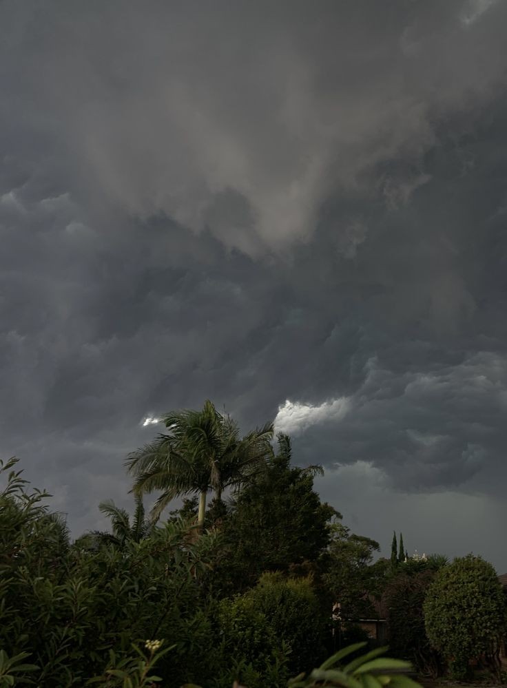 storm clouds.
