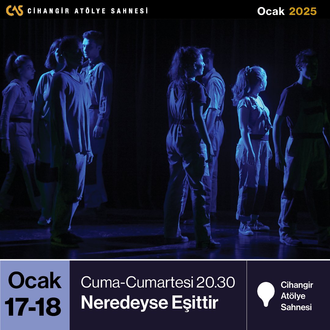 Biletler: 
tiyatrolar.com.tr/tiyatro/nerede…