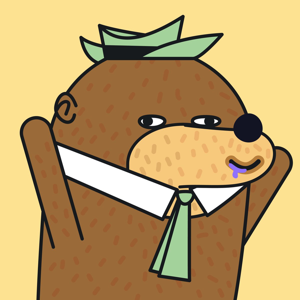 Derpies_NFT's tweet photo. i'm smarter than the average bear 🐻 https://t.co/EMA656wUsT