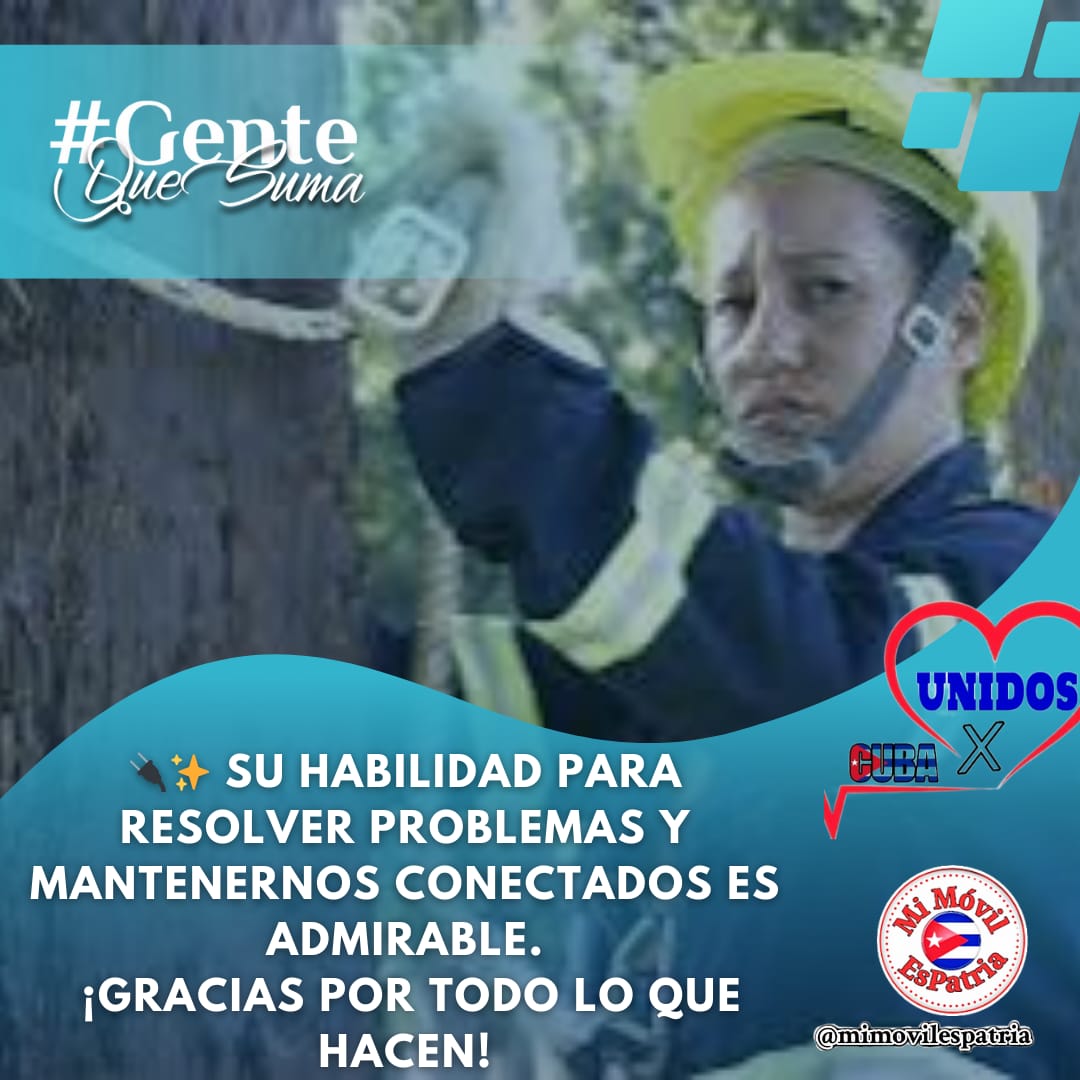 Los trabajadores del sector eléctrico llevan en el corazón el legado de Fidel.
Son #GenteQueSuman 
Muchas felicidades desde #JuntosPorVillaClara 
#MiMóvilEsPatria