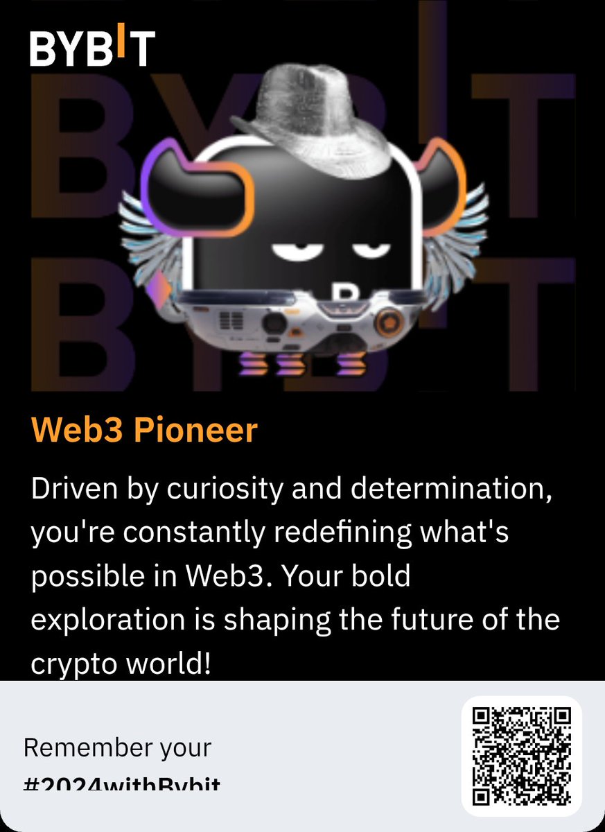 EseleMaxwell's tweet photo. Unveil My 2024 Bybit Recap #2024withBybit https://t.co/hqudIbCT0d https://t.co/dCA7X0ily3