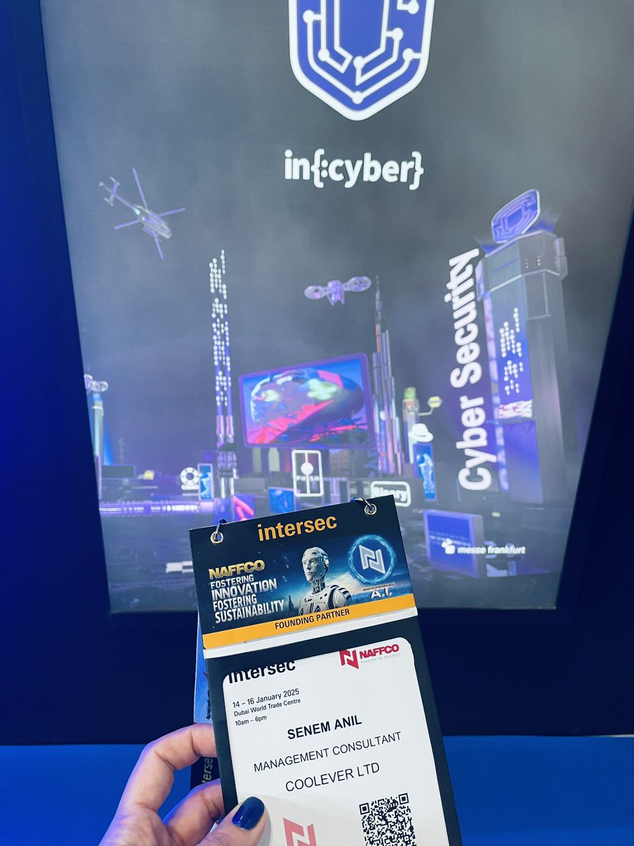 Senem_Anil's tweet image. 3 gün boyunca Dubai Ticaret Merkezinde #intersec’teyim. Varsa bir selamün aleykümünüz alırım. 👋🏽