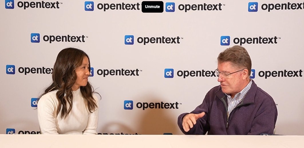 AleStromer's tweet photo. POV: AI is changing the landscape of knowledge work, shifting the focus from knowledge workers to knowledge managers. 
Watch OpenText's VP of Product Marketing Lindsay Sterrett's full take on the impact of AI in her conversation with Techstrong TV: https://t.co/mt9Qgv5SN1 https://t.co/IHqLdHkd8x