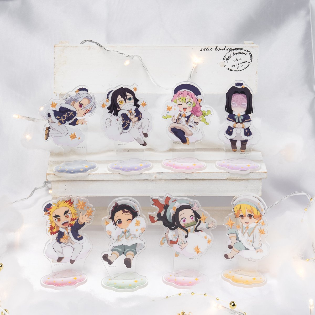ゆか 鬼滅の刃 クリスマスイベント 2024 ポストカード A&B コンプ 鬼滅の刃 クリスマスイベント2024 ufotable Cafe等にて12月3日