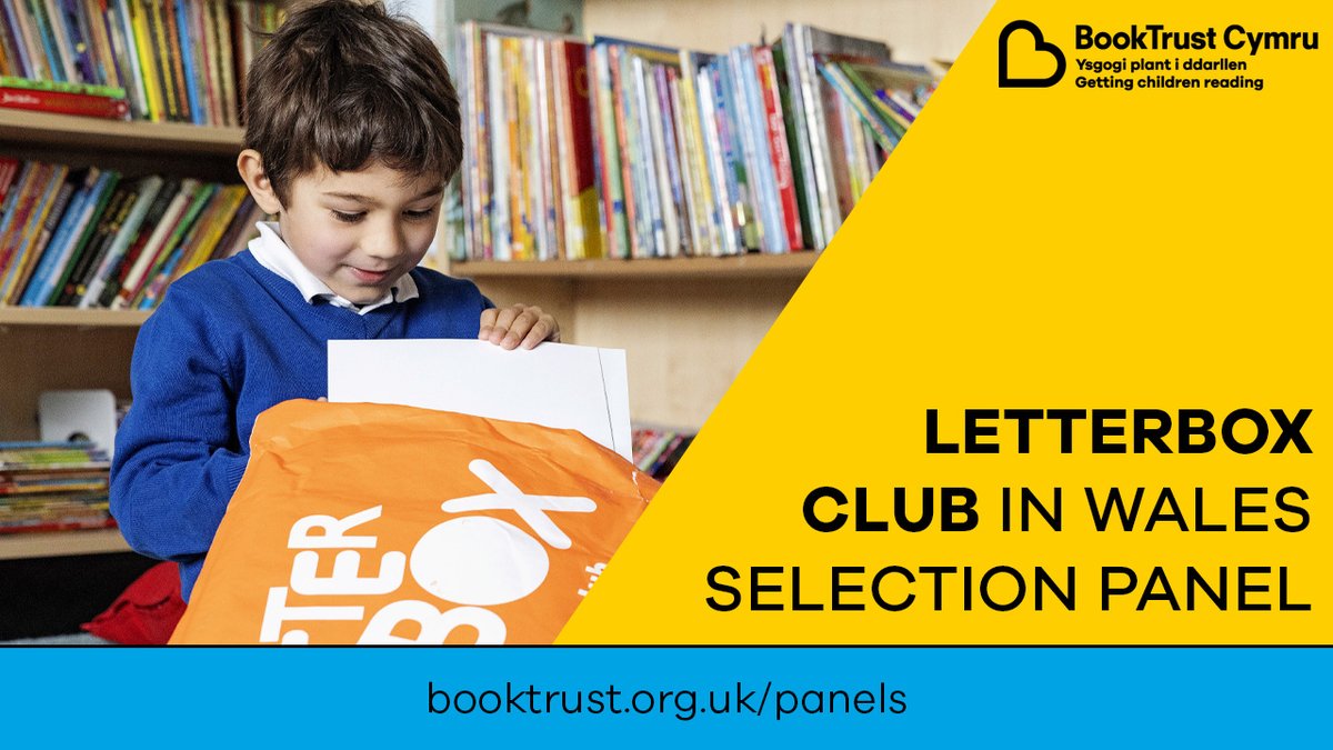 BookTrust Cymru (@booktrustcymru) on Twitter photo We're looking for people to join our #LetterboxClub in Wales selection panel!
If you work with children who are looked after in Wales, you could help us choose the books we send out in the packs. Find out more: booktrust.org.uk/panels
<a href="/ChildreninWales/">Children in Wales</a> We're looking for people to join our #LetterboxClub in Wales selection panel!
If you work with children who are looked after in Wales, you could help us choose the books we send out in the packs. Find out more: booktrust.org.uk/panels
<a href="/ChildreninWales/">Children in Wales</a>