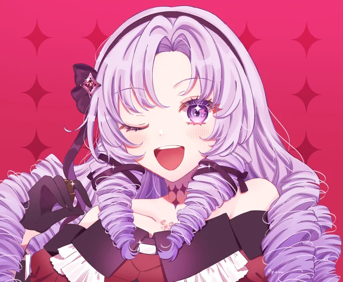 #サロメ百万展2年前くらいに描いたサロメ嬢、お気に入りなので見てください... 