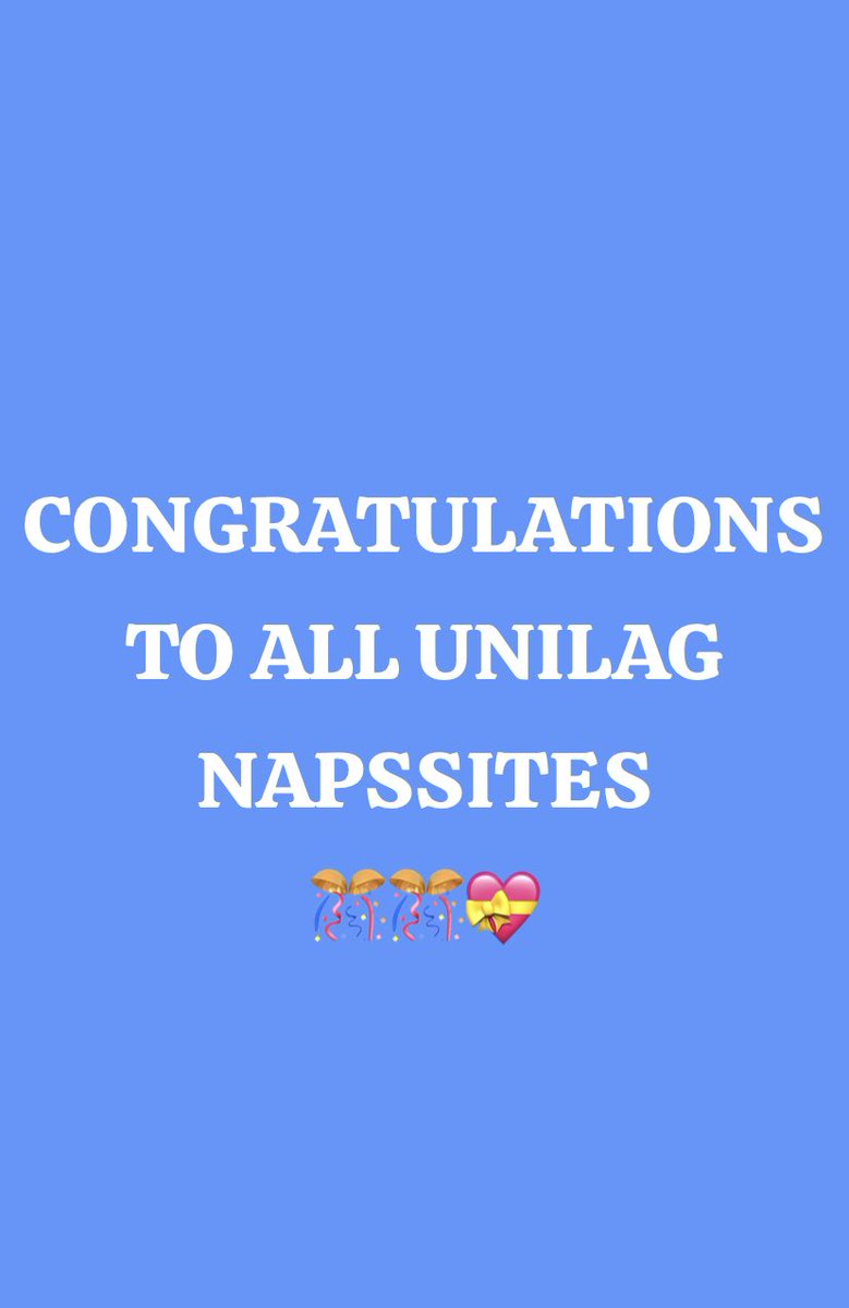 The National Association of Political Science Students Nigeria, congratulates all graduating students of the University of Lagos (UNILAG) chapter, particularly the NAPSSites, on their convocation ceremony.

Once again, congratulations to the graduating UNILAG NAPSSites🎊